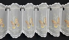 Scheibengardine Panneau Bistrogardine Schmetterlinge 30 45 oder 60 cm hoch