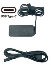 ✅Original Lenovo 45W Adapter (Type-C) für ThinkPad X1 Yoga (2nd Gen) - Schwarz