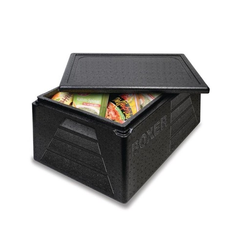 Thermobox boxer gn1 schwarz - gn1/1,