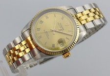 TUDOR Prince Oysterdate Automatic - 72033 - Golden Roman Dial - Sapphire - 1994