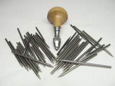 40 Korneisen mit Heft  Goldschmiedewerkzeug