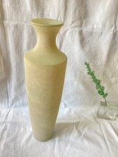Vintage Frost Glas / Pressglas Vase.
