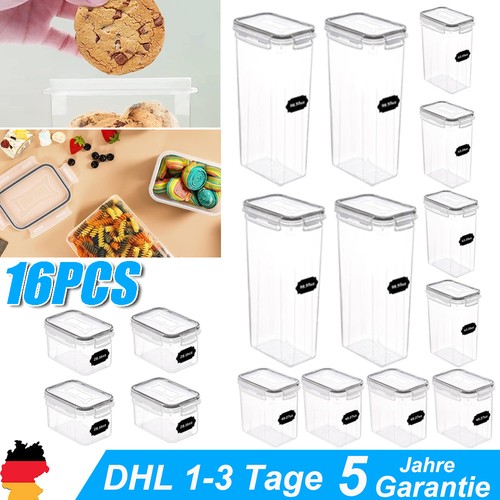 16er set vorratsgläser - 16er,