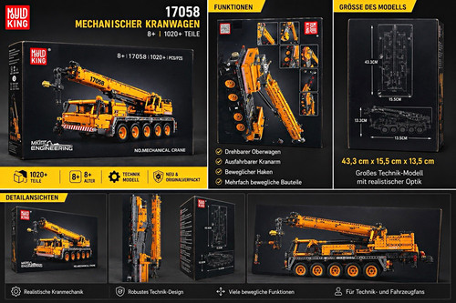 Mould king 17058 mechanischer - 17058,