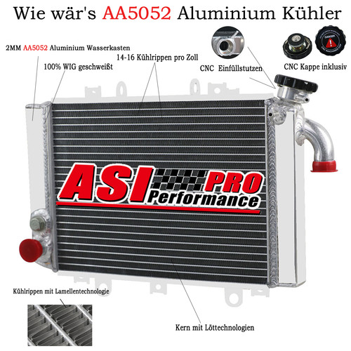 Aluminium kühler für - aluminium,