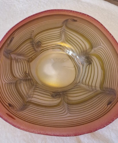 Große glas schale - große,