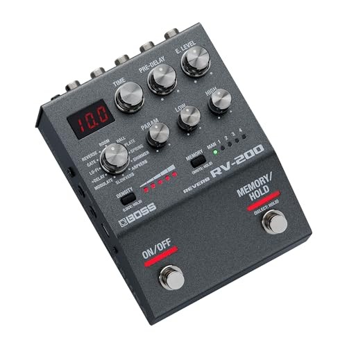 Boss 200 hall - rv-200, gitarrenpedal