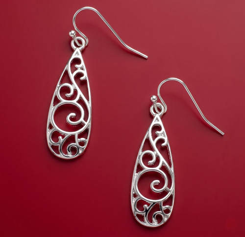 Ornament tropfen ohrringe - ornament,