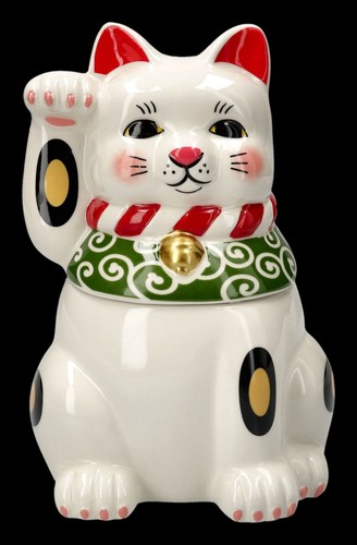 Keramik keksdose maneki - keramik, neko