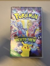 Pokémon der Film - Mewtu gegen Mew - VHS Videokassette - 150