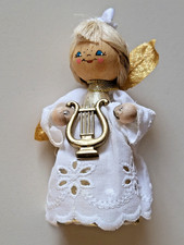 Resi Prosel - Engel mit Harfe - Handarbeit - Weihnachten, Xmas,