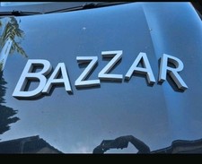 "Bazzar" Caffè Bar Logo Wandlogo Buchstaben Ornament Deko 14-19cm Alulogo Design