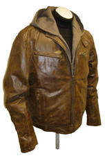 Herren Lederjacke im Biker