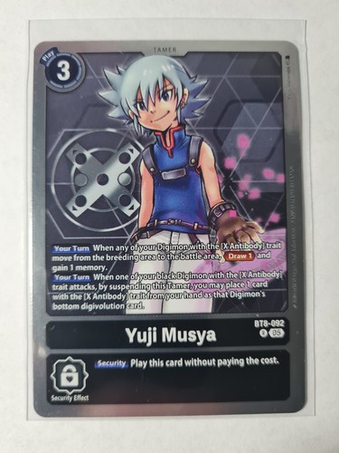 Digimon yuji musya bt8 - yuji, bt8-092