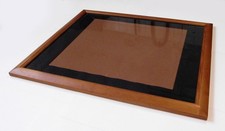 Bilderrahmen Holz Klarglas 60 x 50 Innen 66,5 x 56,5 cm Außen 3,8 cm Br. 3 Höhe