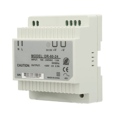 60w einzelausgang - dr‑60‑24,