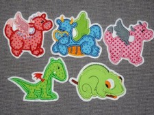 Drache Chamäleon Applikation