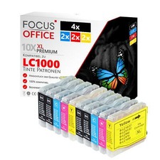 10x PATRONEN Kompatibel für BROTHER DCP 135c 150c 153c MFC 235c 260c 660cn 680cn