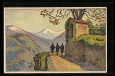 Künstler-AK Ernst E
