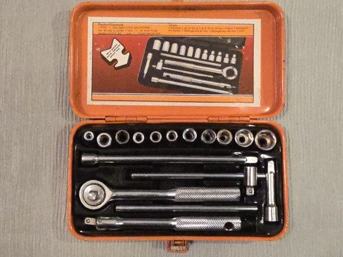 Steckschlüsselsatz mit - 1/4",