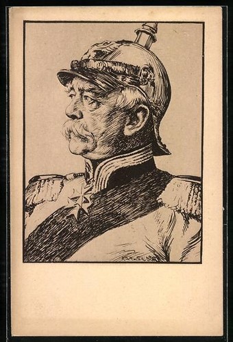 Künstler karl bauer - künstler-ak,