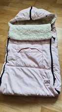 Fußsack für Babyschale und Buggy 3 und 5 Gurt  von Kidiz, Rosa, Aus Erster Hand 