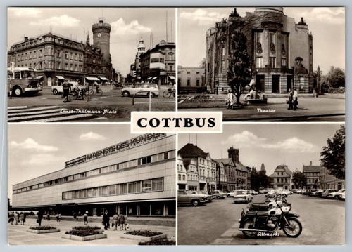 Postkarte cottbus - postkarte,