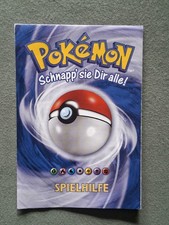 Pokémon Schnapp Sie Dir Alle ! Spielhilfe Sammelkartenspiel Basis Set Vintage 