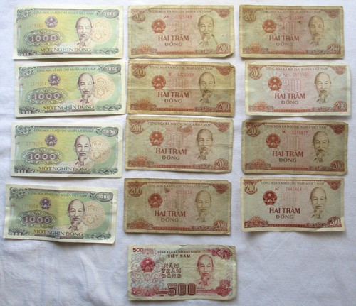 Banknoten vietnam 200 bis - 13,
