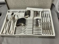 BSF Besteck 18/10 - Augsburger Faden - Tafelbesteck 6 Personen 30 Teile - OVP