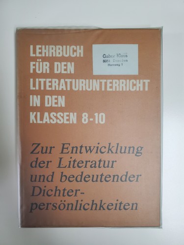 Lehrbuch für den