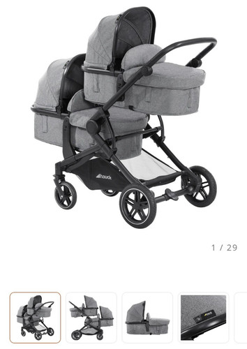 Hauck zwillingskinderwagen - hauck,