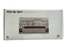 Behringer RD-6-SR Classic Analog Drum Machine, Silber
