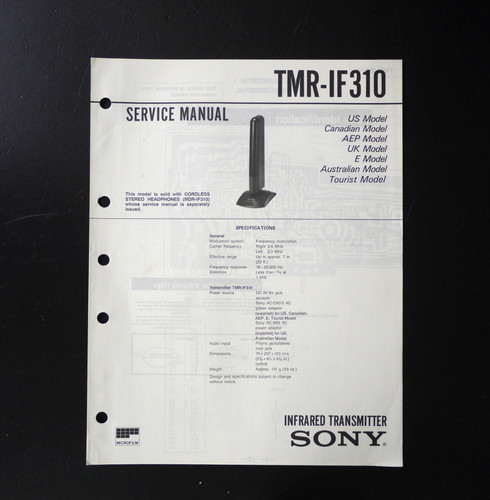 Original sony tmr - original,