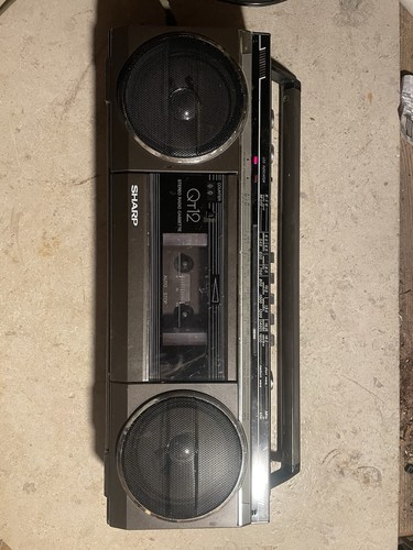 Sharp radio qt12 - sharp,
