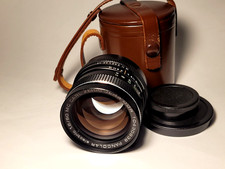 SERVICED MINT M42 Carl Zeiss Jena PANCOLAR MC 1,8/80 LENS 80mm f1.8