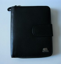 Minibörse ( 11x8,5x2,0 cm) - Geldbörse - Edelmarke Brown Bear-Nappaleder -  NEU