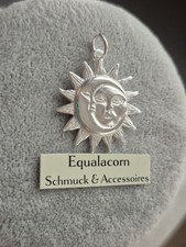 Sonne Mond Anhänger Amulett