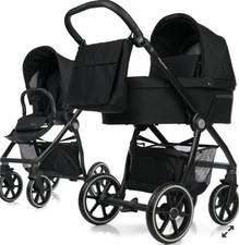 Kinderwagen 2-in-1, Gebraucht Von My Junior In der Farbe Black
