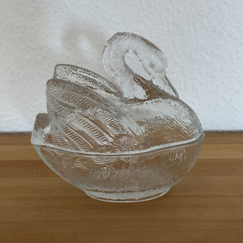 Vintage glas schwan - vintage,