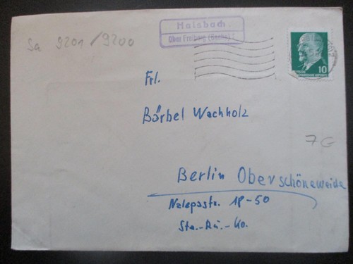 Ddr umschlag landpost - ddr,