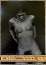 Vintage Kunstfoto 1970er, schwarz-weiß, Retro Stil, selten