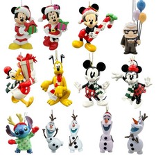 Walt Disney Ornament Weihnachtsanhänger Micky, Minnie, Olaf, Carl, Stitch