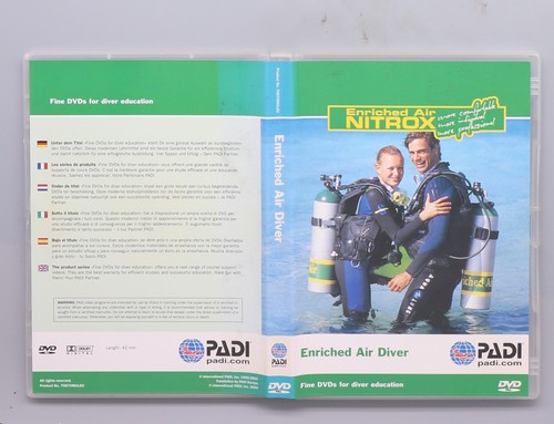Padi dvd enriched air nitrox - enriched,