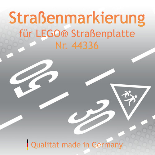 Straßenmarkierung für lego - für,