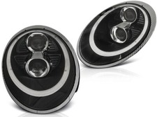 Lightbar LED Xenon Scheinwerfer Set für Porsche 911 (997) BJ 04-09 Klar Schwarz