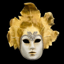 Maske Venedig- Gesicht -blatt