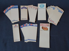 Alle Kassenblocks , Margarine , Kaffee, Wurst , Werbung , Kolonialwarenladen