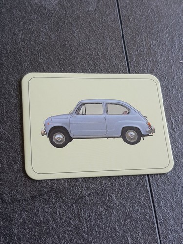 Fiat 600 spielkarte - fiat,
