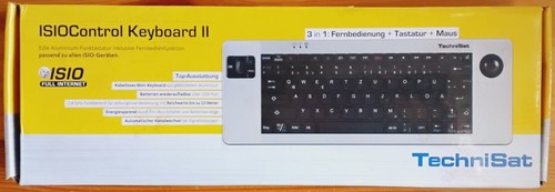 Technisat isiocontrol keyboard - isiocontrol,